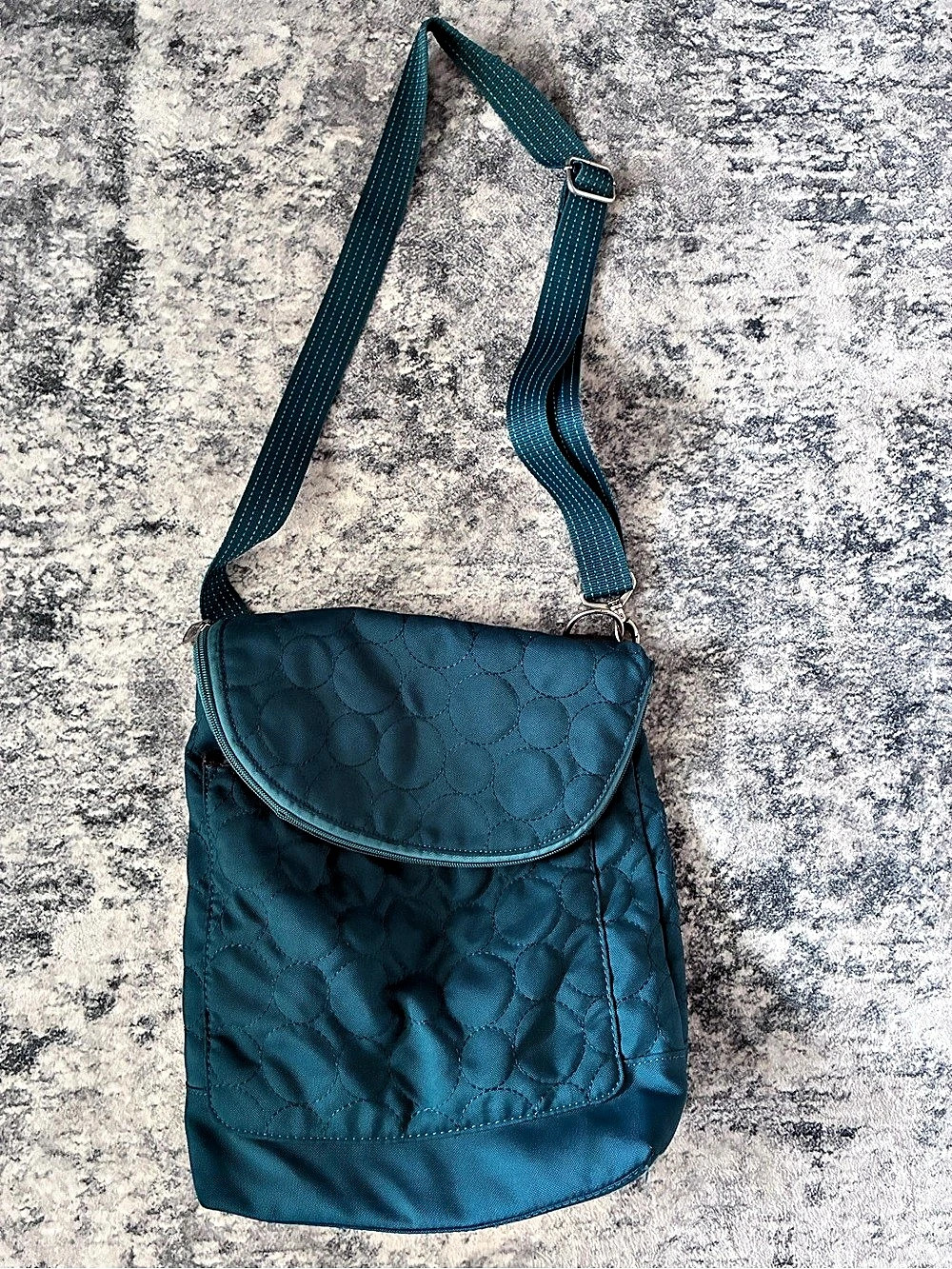 Thirty one Quilted Crossbody Bag in Blue